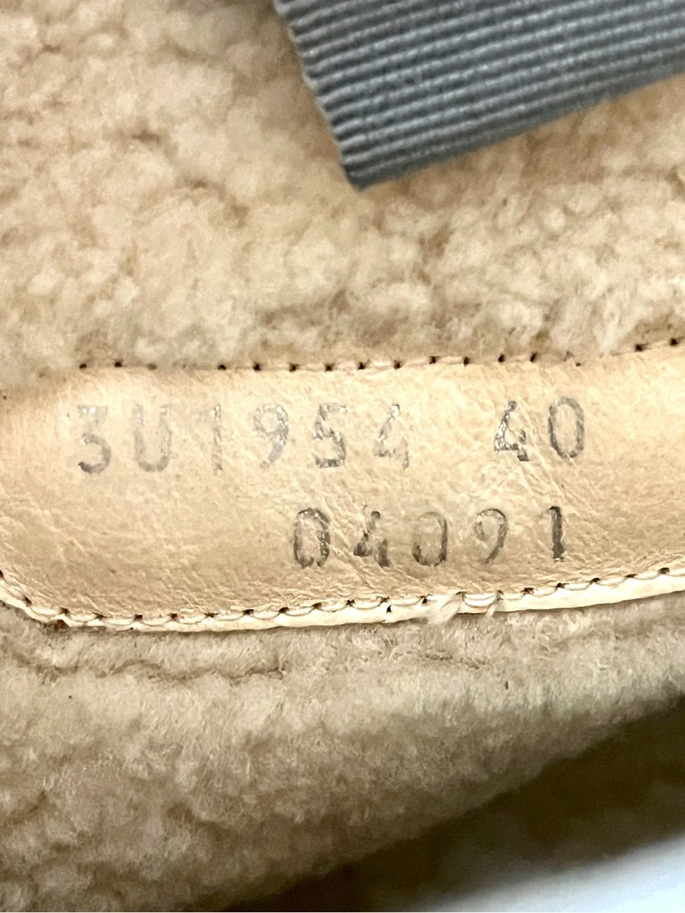 Vintage Prada Suede Shearling Winter Boots Camel Platform Size 40